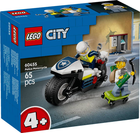 Persecución urbana Lego® en moto de policía - 60455