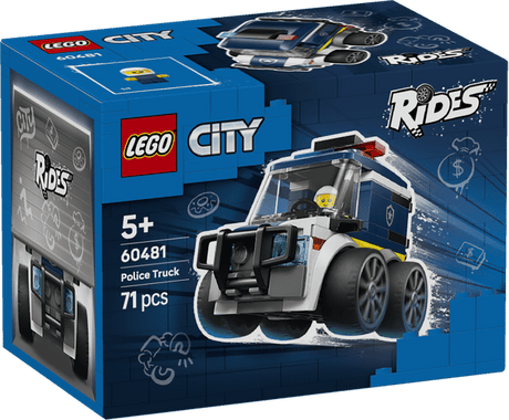 Lego city 60481 vehículos coche de policía