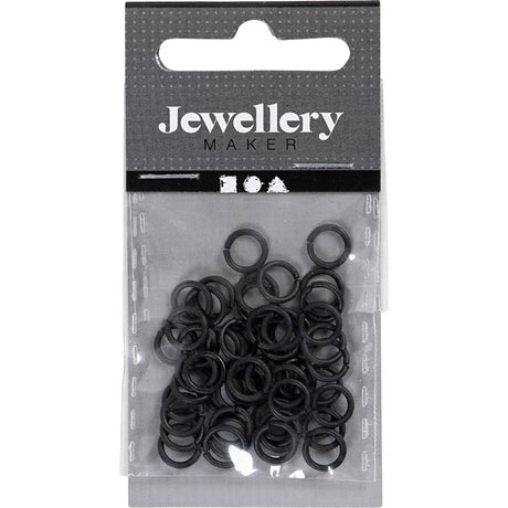 Empresa creativa https: www.cchobby.nl anillos-tamaño-7-mm-espesor-1-mm-negro-50-piezas-1-caja