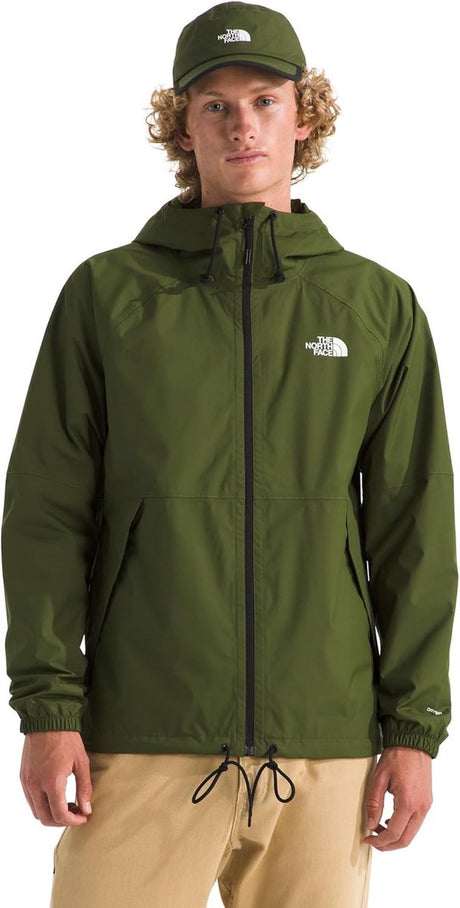 Chaqueta outdoor para hombre The North Face M Antora Rain Hoodie - Woodland Green