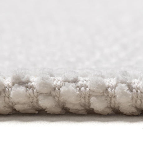 Wicotex alfombra de baño trenza clásica 60x90 blanco