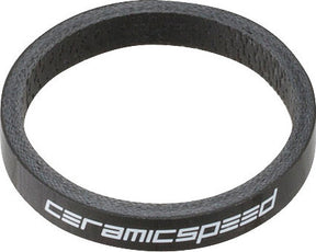 Espaciador de carbono Ceramicspeed con logo
