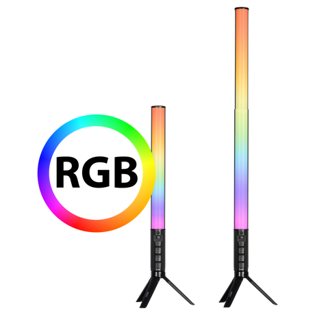 Tubo de luz LED Sirui T60 telescópico con mini trípode