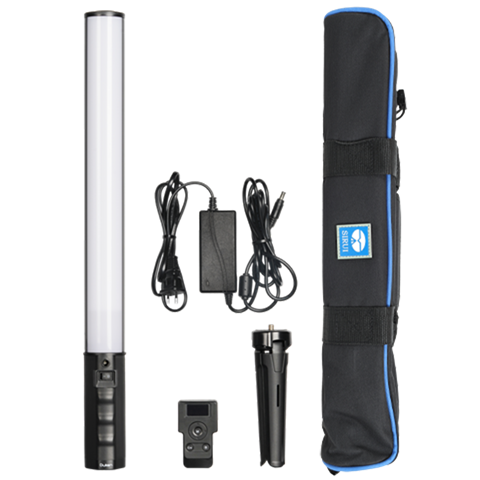 Tubo de luz LED Sirui T60 telescópico con mini trípode