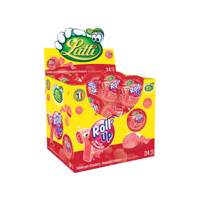 Lutti roll up fresa (24 piezas)