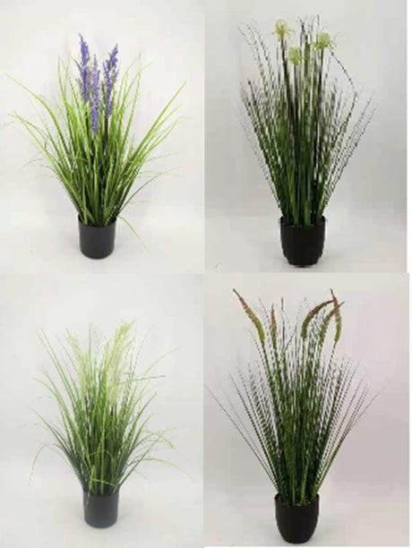 Planta artificial decorativa en maceta ø13xh75cm