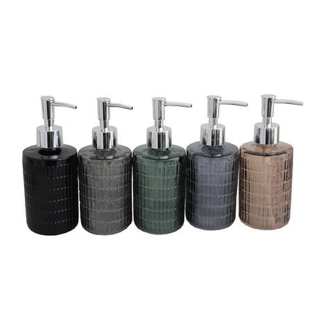 Dispensador de jabón vaso 330ml ø7,3xh18cm