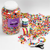 Https: www.cchobby.nl cuentas-de-plastico-y-cordon-elástico-tamaño-6-20-mm-tamaño-del-agujero-1-5-6-mm-ca-3000-gr-1-caja