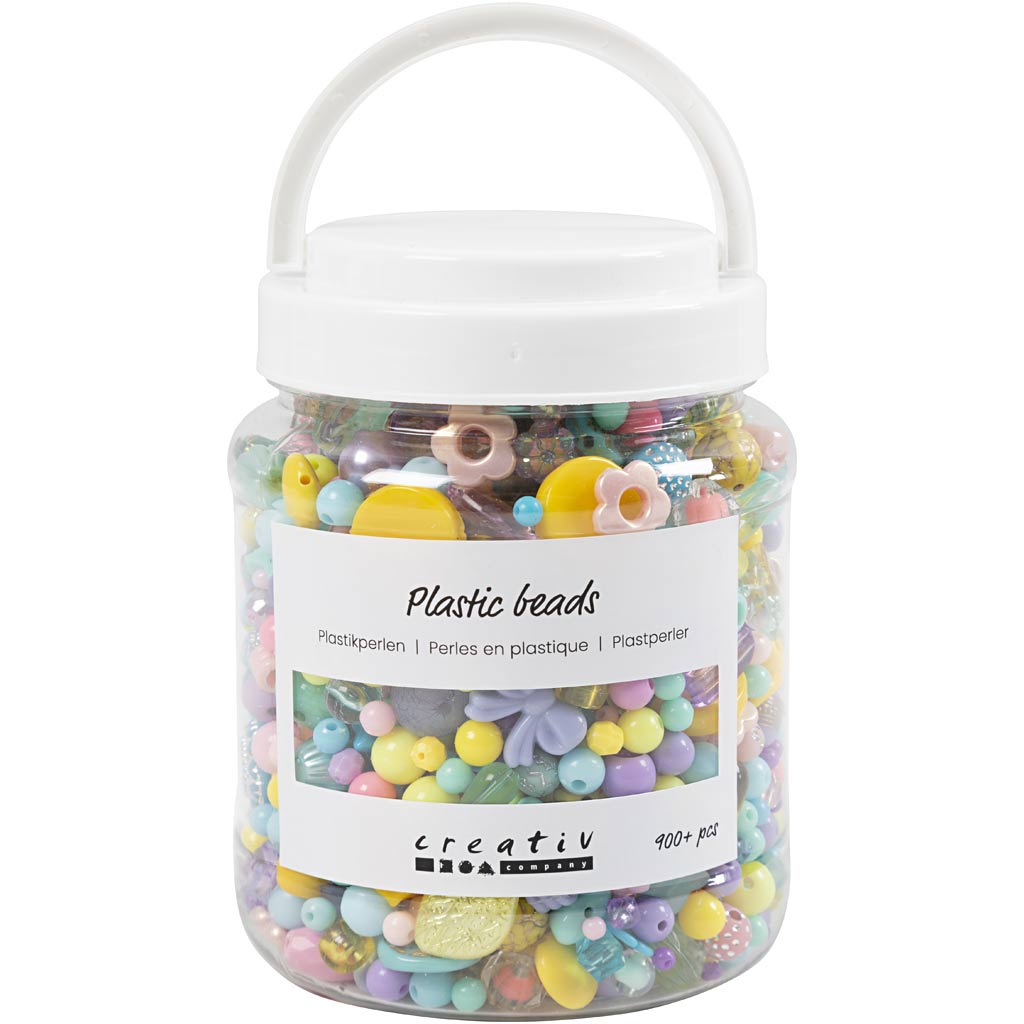 Creativ Company Beads de varios colores, 700 ml