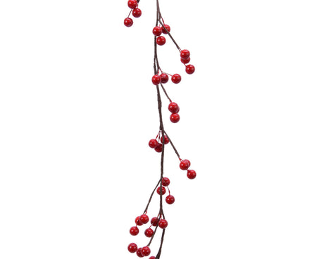 Guirnalda decoris con frutos rojos 130cm