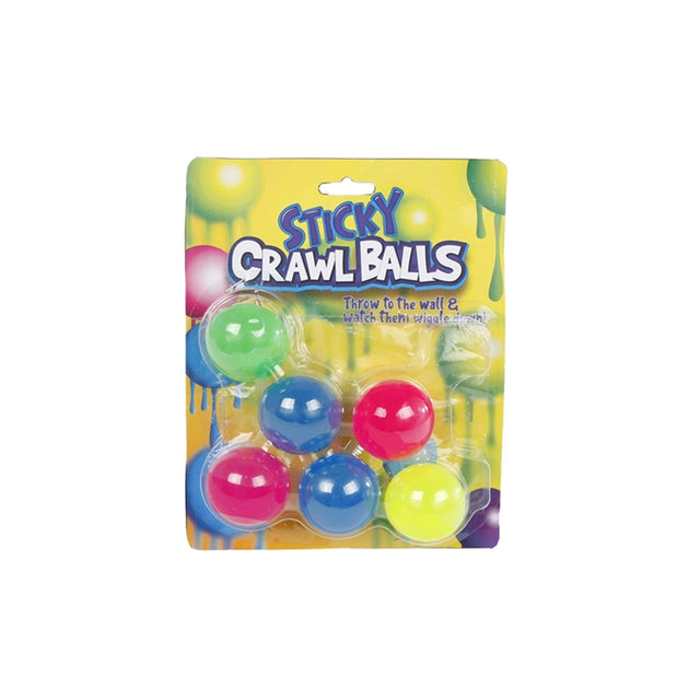 Bolas pegajosas ø4cm 6 piezas