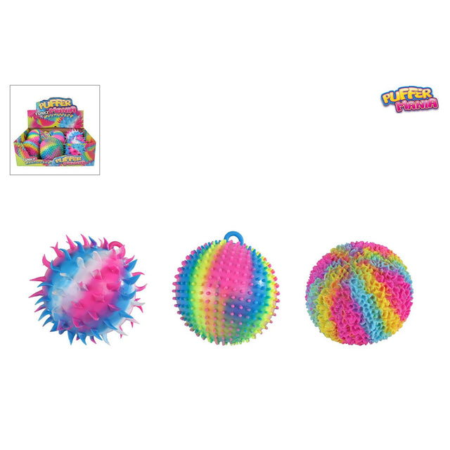 Pelota globo funky mania arcoiris 18cm 3 surtidos