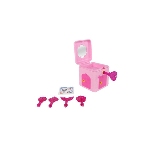 Caja sorpresa rosa 5 llaves