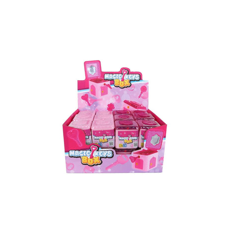 Caja sorpresa rosa 5 llaves