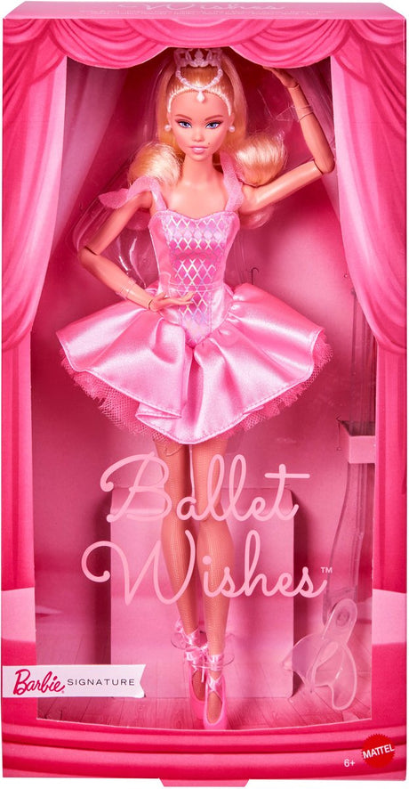 Mattel Barbie Ballet Doll Signature Ballet Wishes - Muñeca de moda para niñas.
