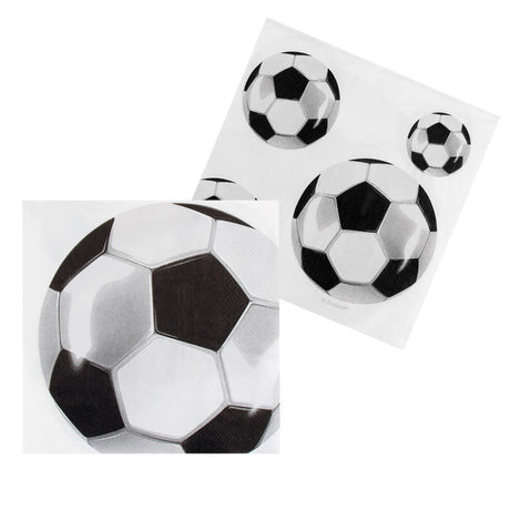 Servilletas de fútbol Boland, 20 uds.