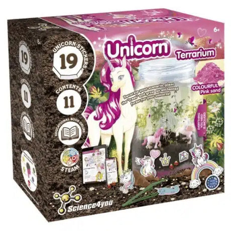 Oku science4you - terrario de unicornio unicornio en el bosque
