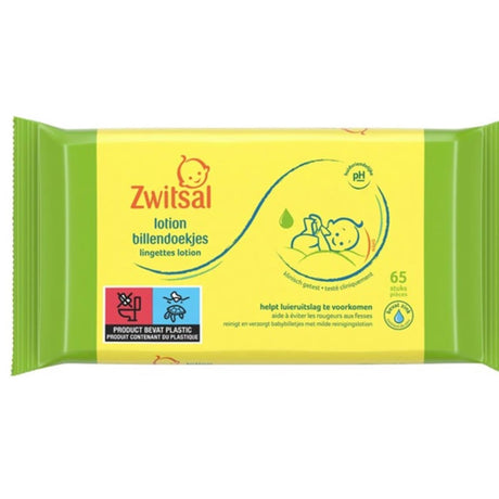 Zwitsal toallitas bebe loción 65 piezas