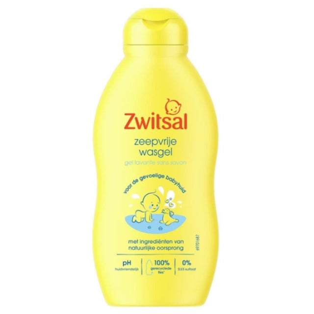 Zwitsal gel limpiador sin jabón 200ml