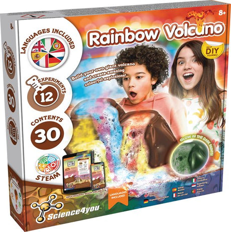Oku science4you - conjunto de volcán arcoíris