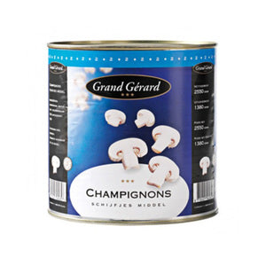 Setas Grand Gerard en lata loncheada (6x 1 litro)