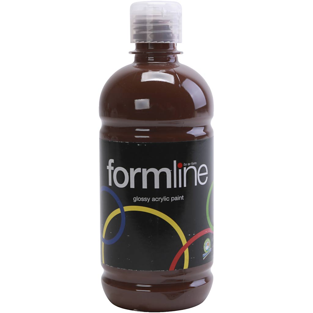 Https: www.cchobby.nl pintura-acrilica-marron-brillante-500-ml-1-botella-6370742