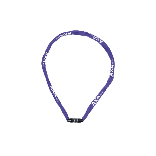 Axa lock cadena rígida 120cm code lock violeta (tarjeta)