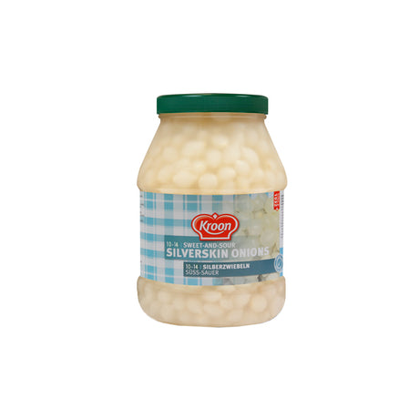 Cebollas de piel plateada corona de aceite de corona 10 14 (2400 ml)