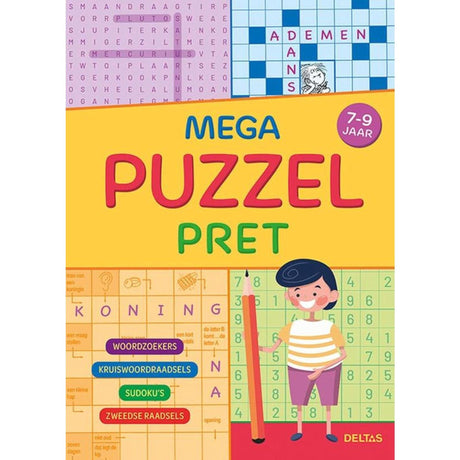 Diversión del mega puzle Deltas para 7-9 años