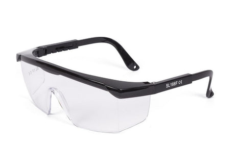 Gafas de seguridad profesionales transparentes.