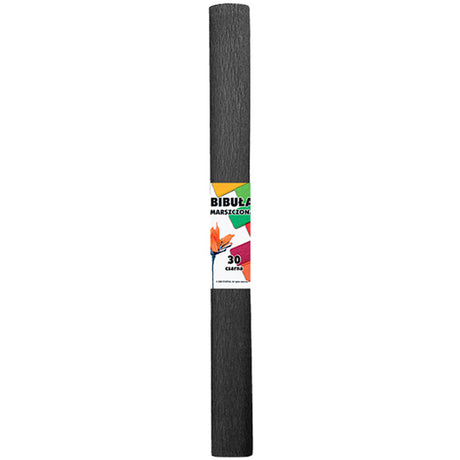 Papel crepé negro