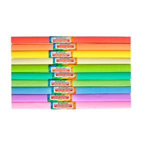 Pastel de papel crepé, 10 uds.