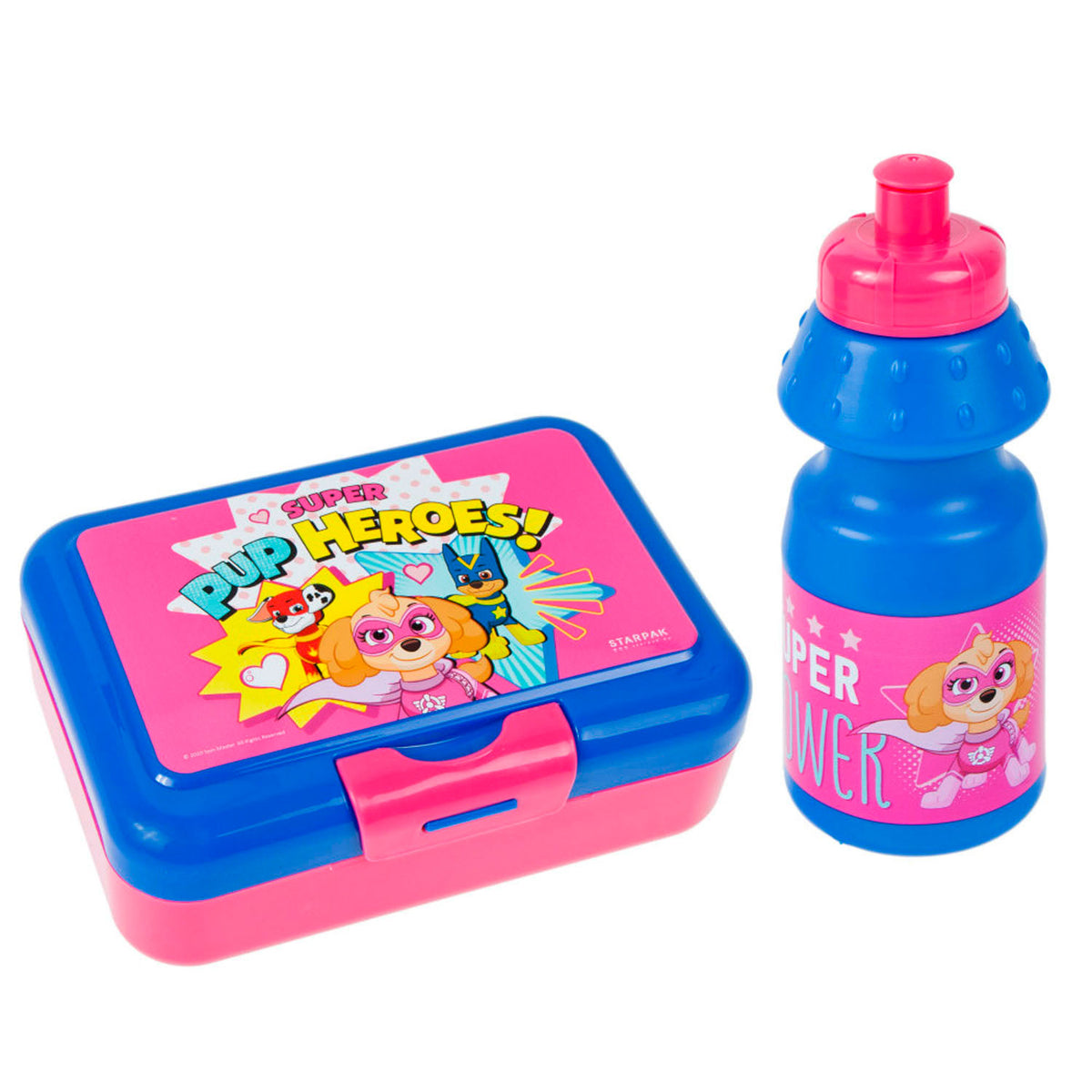 Paw Patrol Bread Drink con chicas de botellas para beber