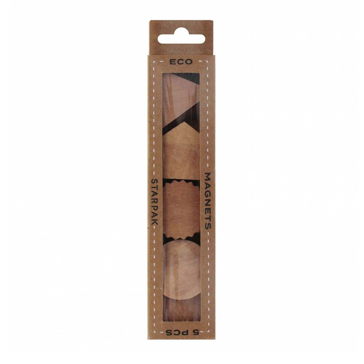 Imanes de madera 3cm, 5ud.