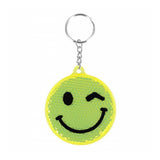 Llavero reflectante emoticono, 12uds.