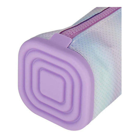 Estuche pastel con laterales de silicona