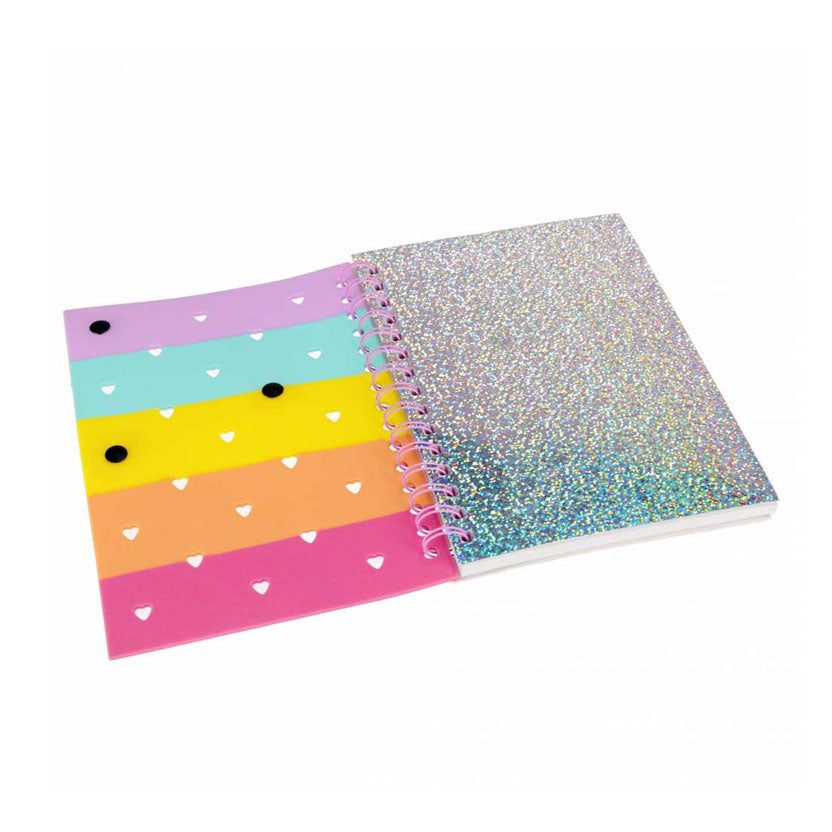 Cuaderno silicona a5 fruta