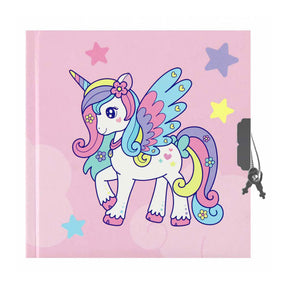 Diario unicornio 13,5x13,5cm