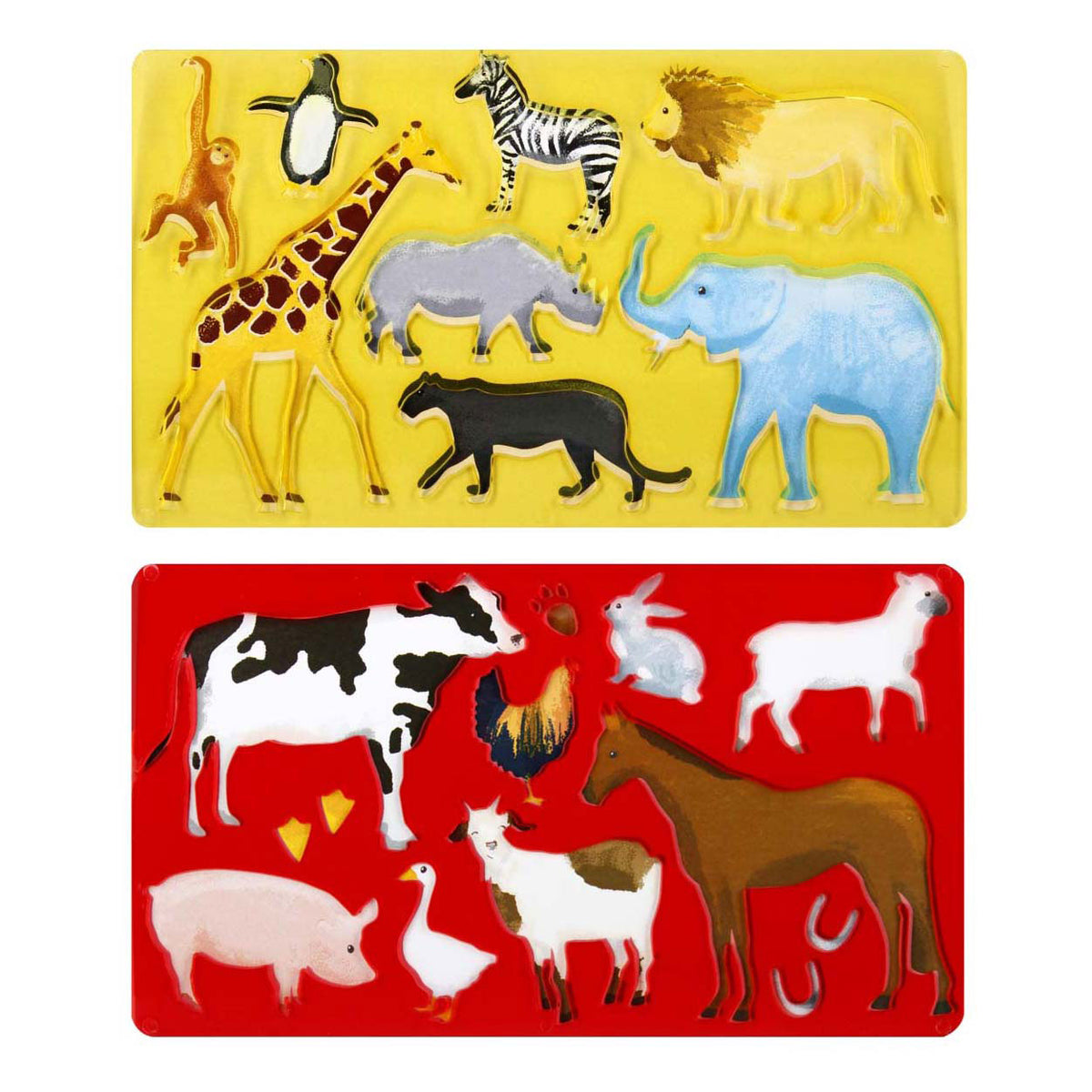 Plantilla de dibujo de animales