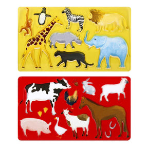 Plantilla de dibujo de animales