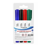 Marcadores para pizarra blanca, 4 uds.