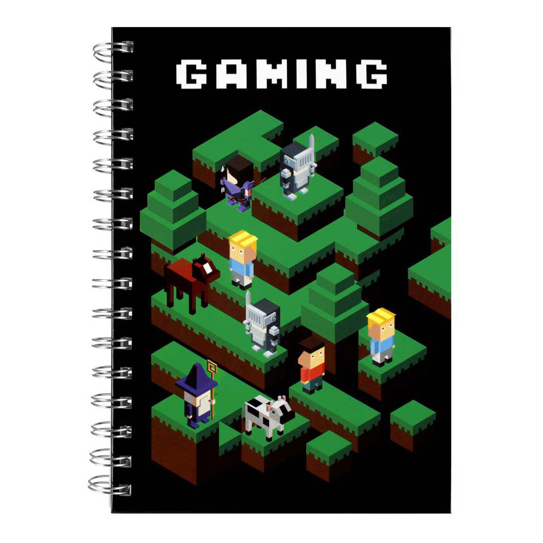 Cuaderno espiral gaming, a5