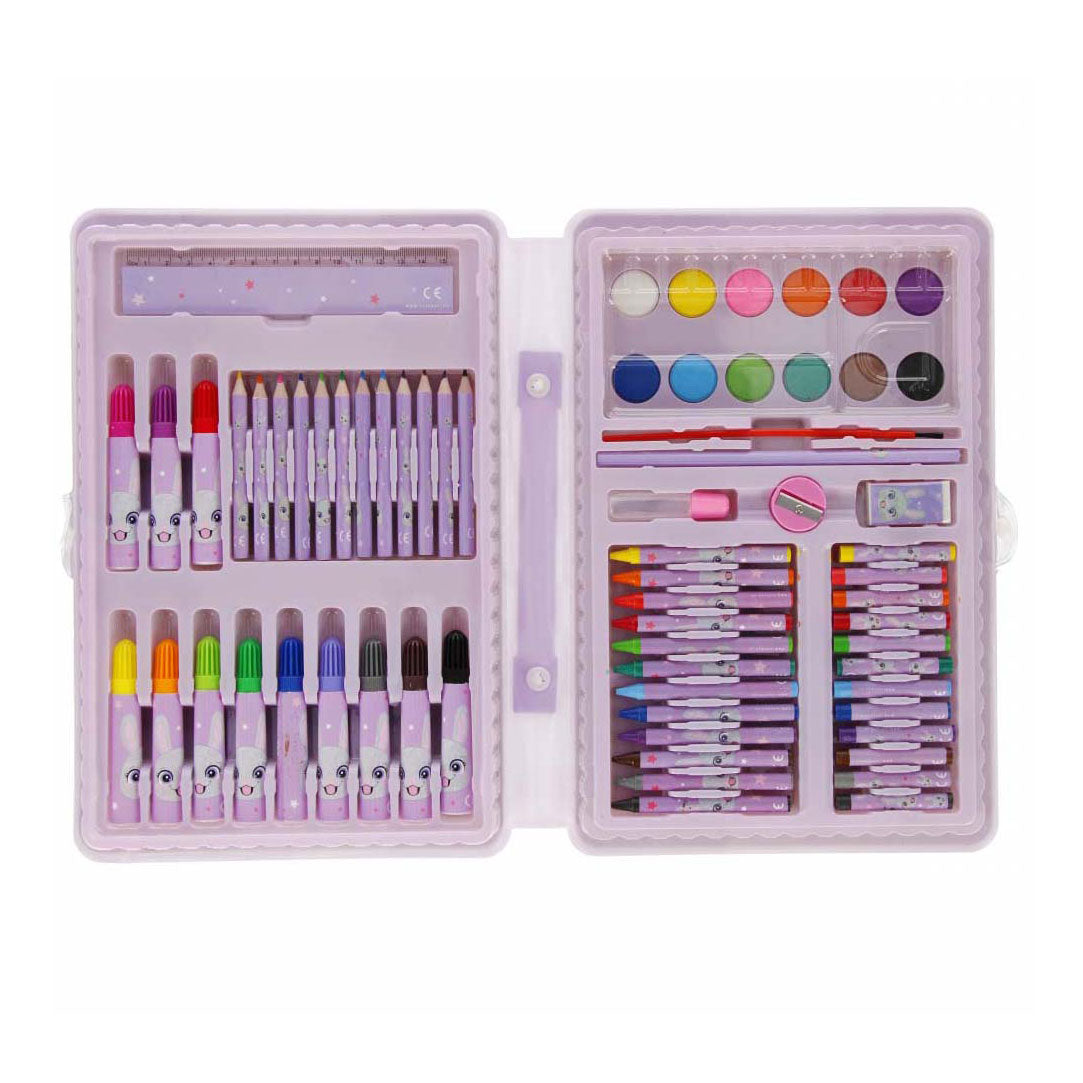 Set creativo conejo, 68 piezas.