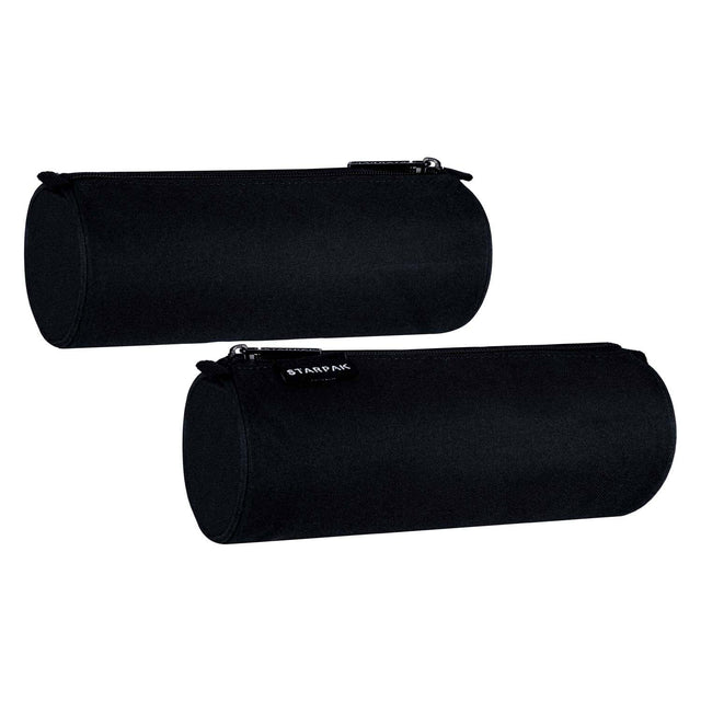 Estuche redondo negro