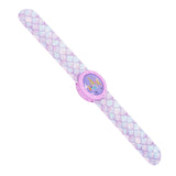 Pulsera Slap regla con borrador niña