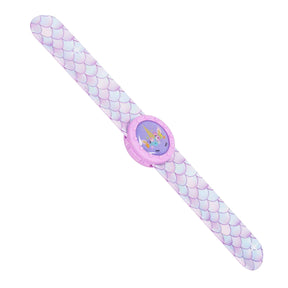 Pulsera Slap regla con borrador niña