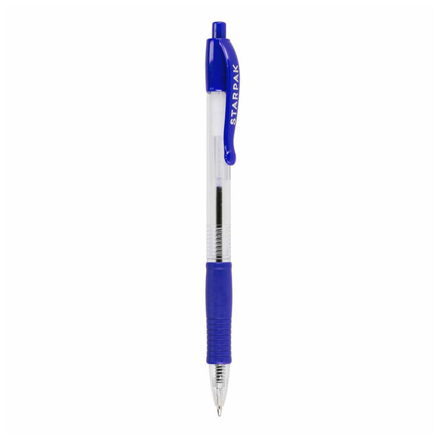Bolígrafo con empuñadura azul, 36 uds.