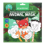 Conjunto de máscaras de animales.