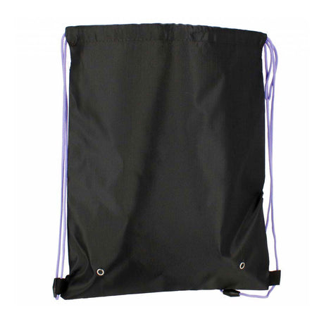Bolsa de gimnasio unicornio negro