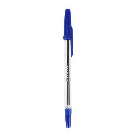 Bolígrafo con capuchón azul, 50 uds.